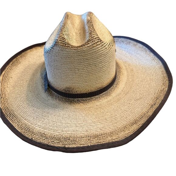 Justin Authentic Headwear Cowboy Hat by Milano Headwear 20X Size 6 7/8 - Picture 2 of 8